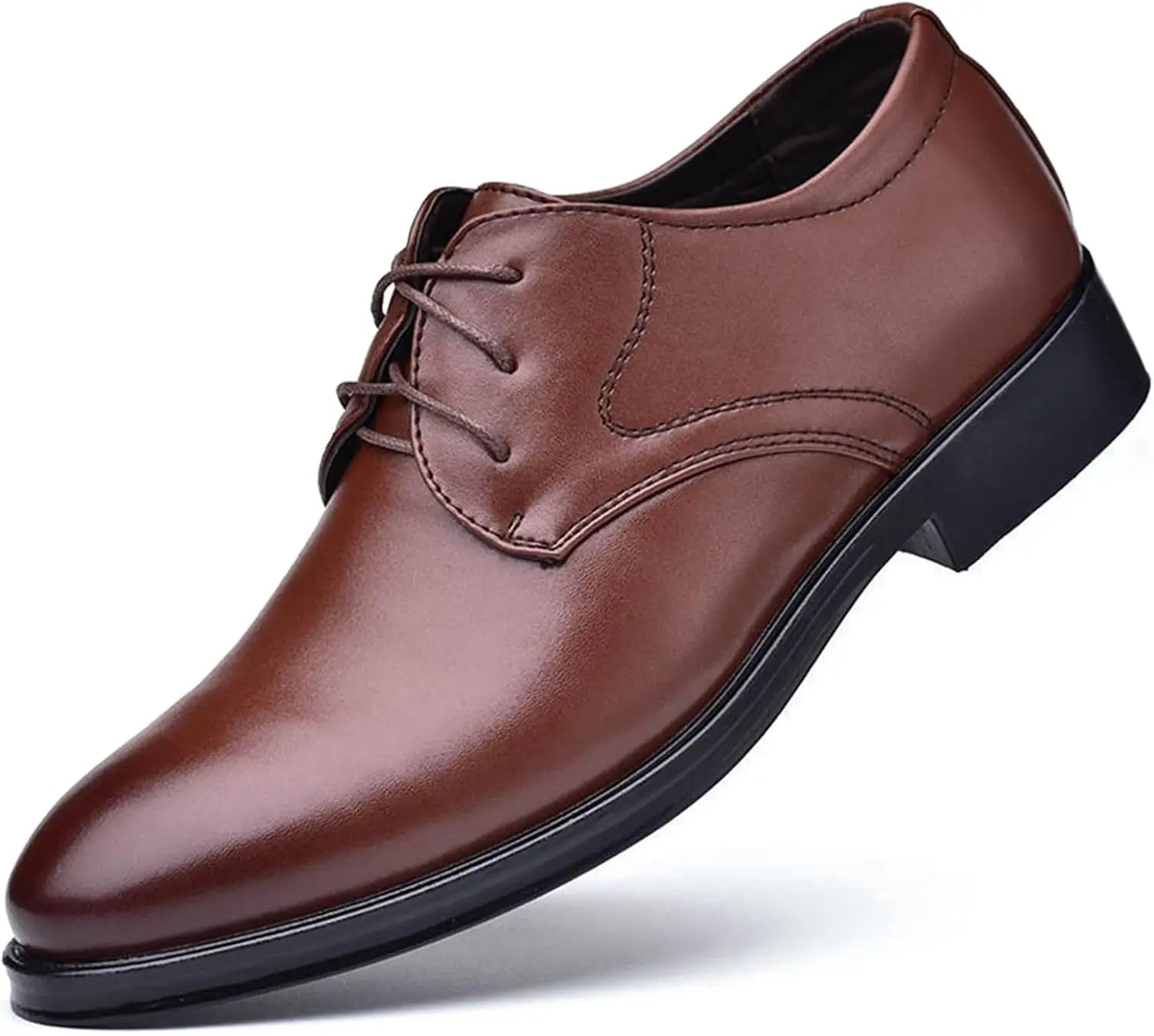 Men's Classic Matte Leather Oxford Shoes