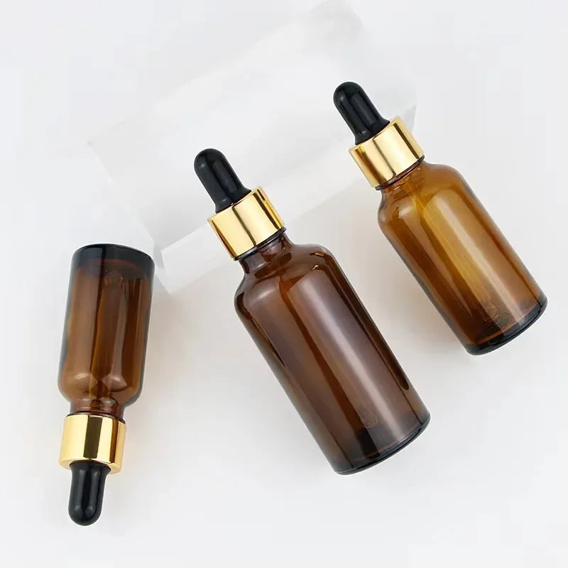 Refillable Glass Dropper Bottles Set