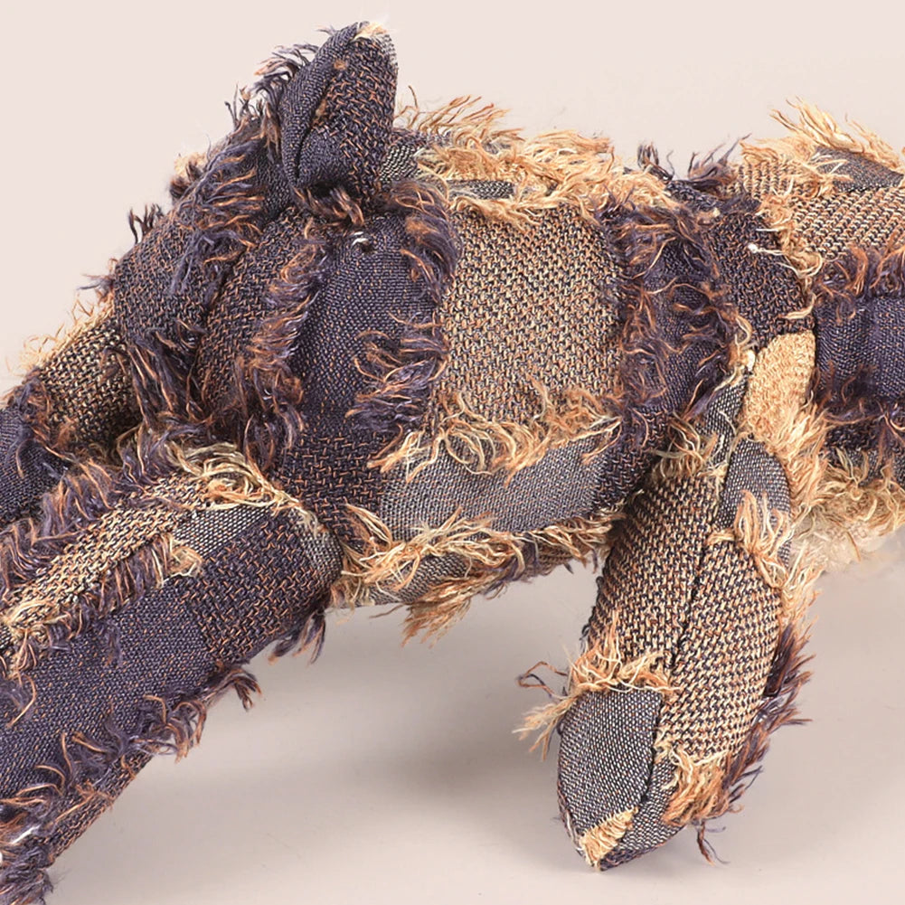 Quietschendes Plüschbär-Hundespielzeug, langlebig, lustig