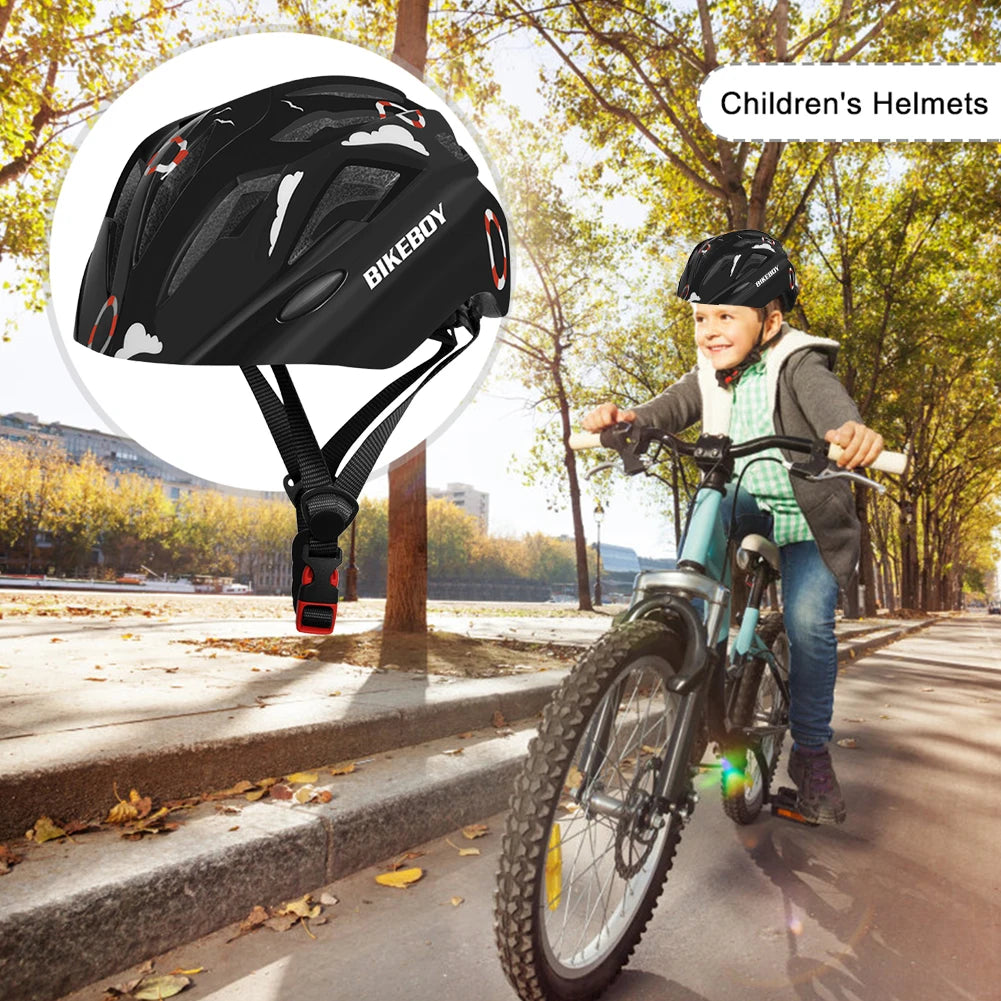 Kids Adjustable Bike Helmet w/ Light
