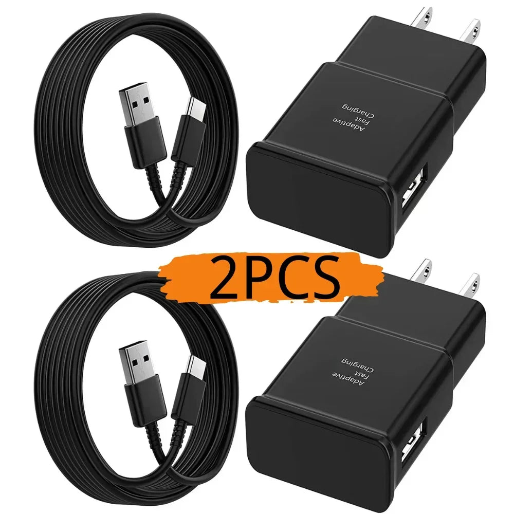 Fast Charger & USB-C Cable for Samsung