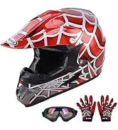 Youth Dirt Bike Helmet Set – Large