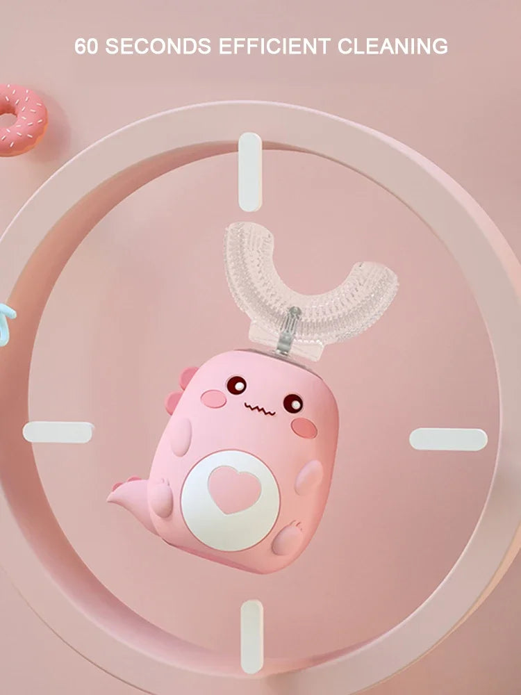 Elektrische Zahnbürste in U-Form für Kinder