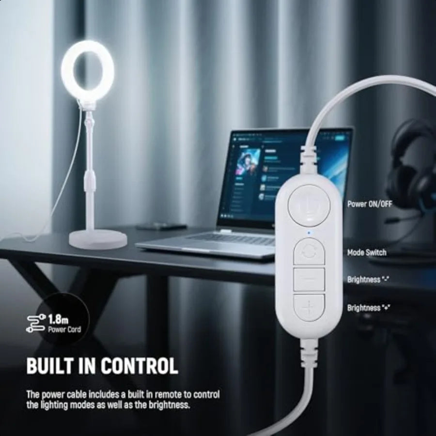 NEEWER BASICS 5'' Schreibtisch-Ringlicht 10W