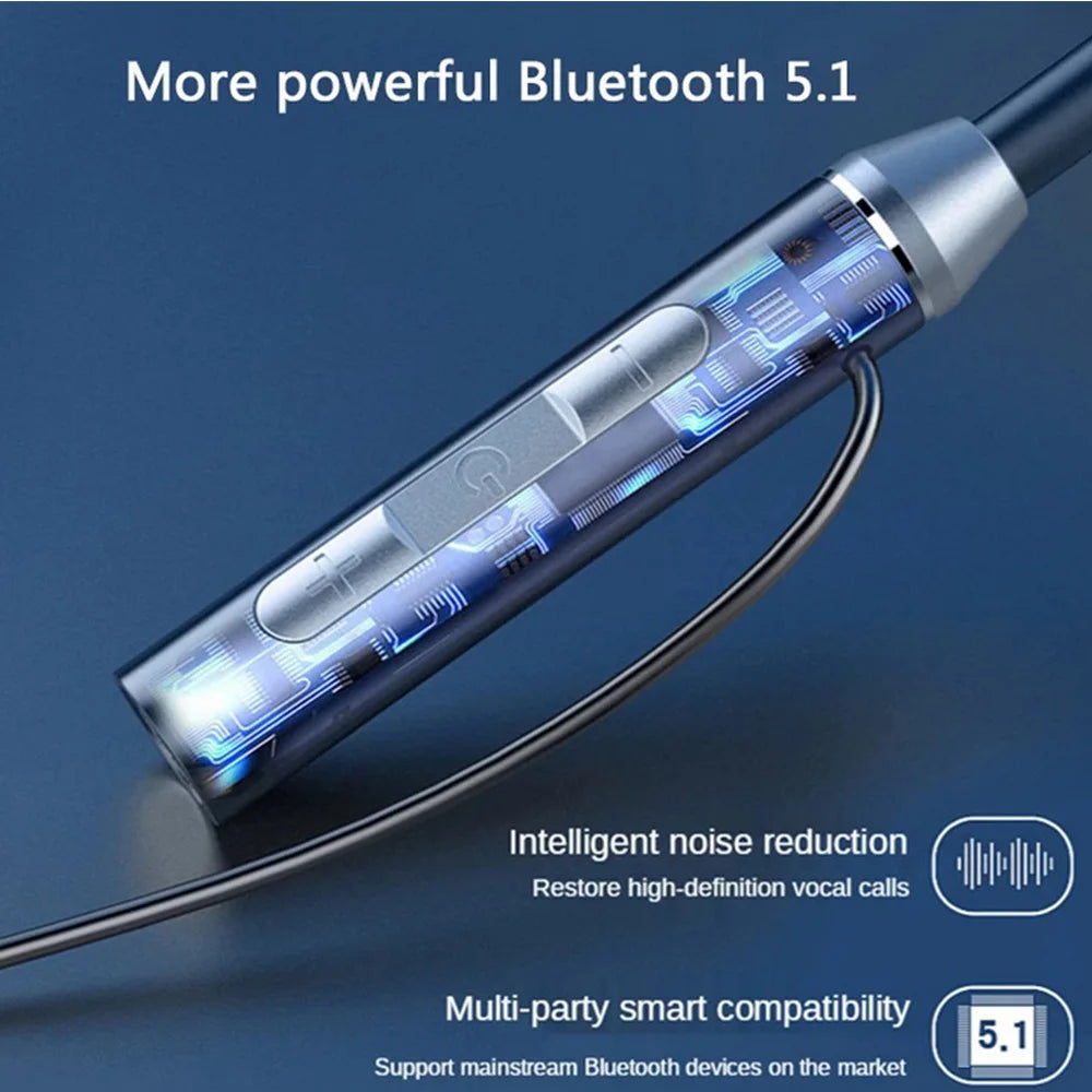 Wireless Neckband Bluetooth Earphones