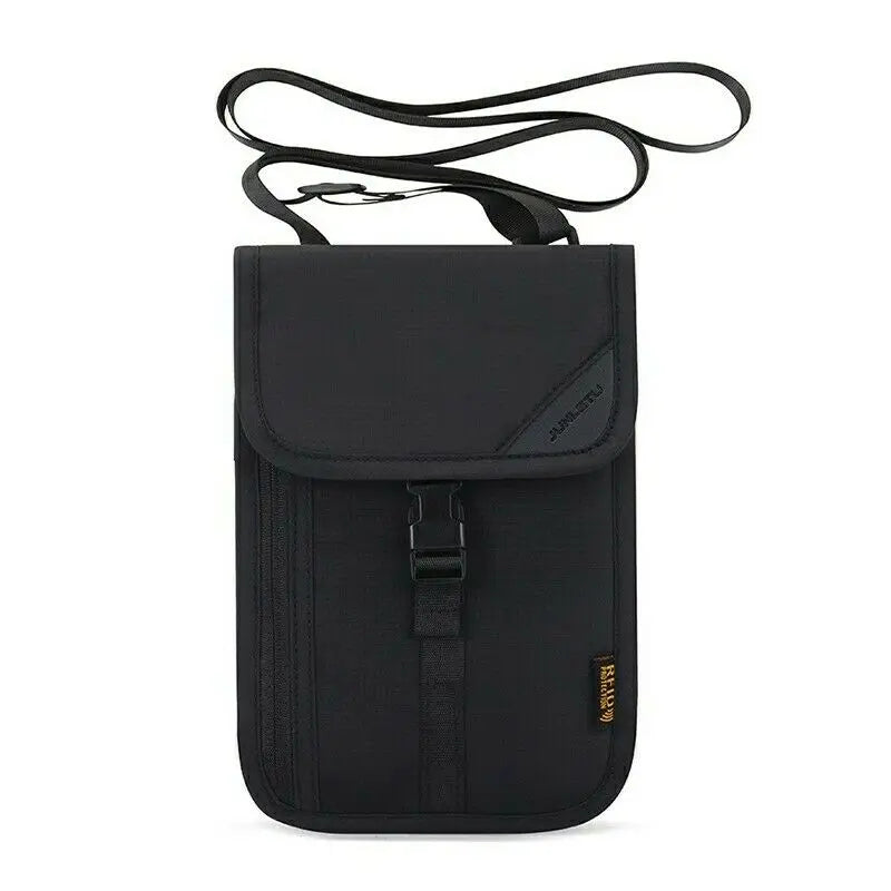 RFID-Reise-Halsbrieftasche & Ausweishülle