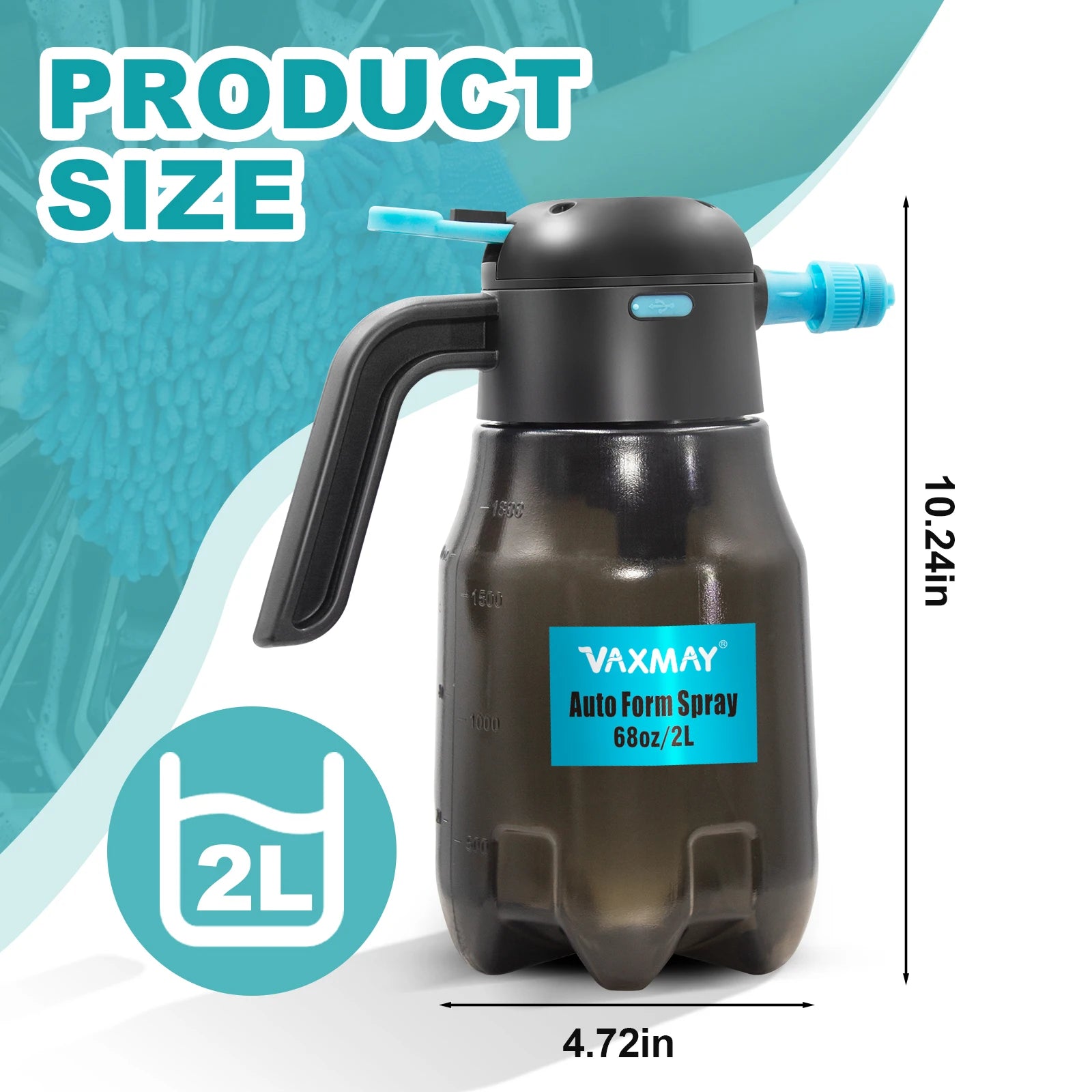 2L Electric Battery-Powered Foam Sprayer