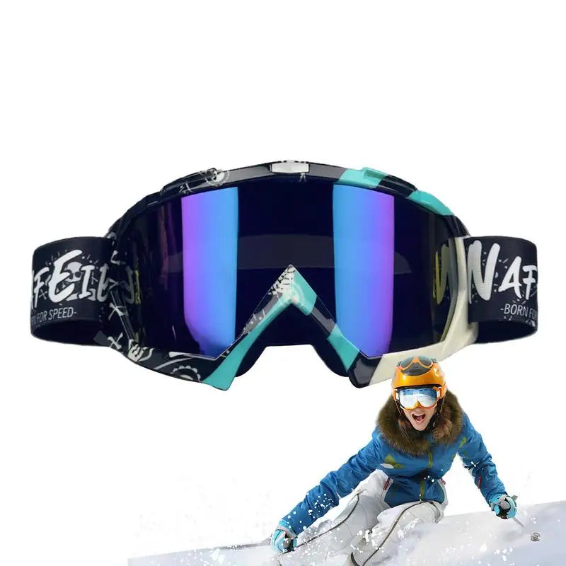 Anti-Scratch UV Ski Goggles for Snowboard
