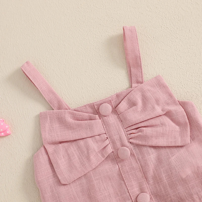 Toddler Girl Bow Top Skirt Set