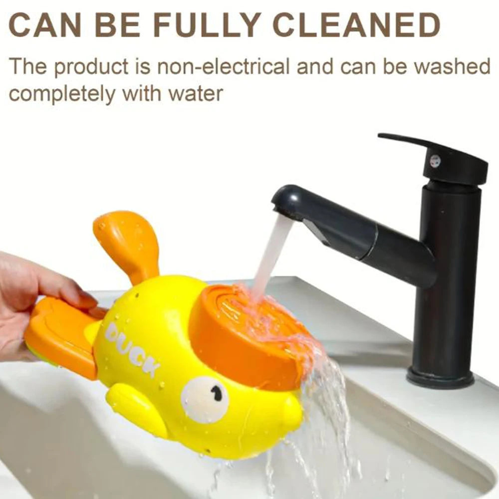 Gelbes Hunde-Puzzle-Futterspielzeug in Entenform