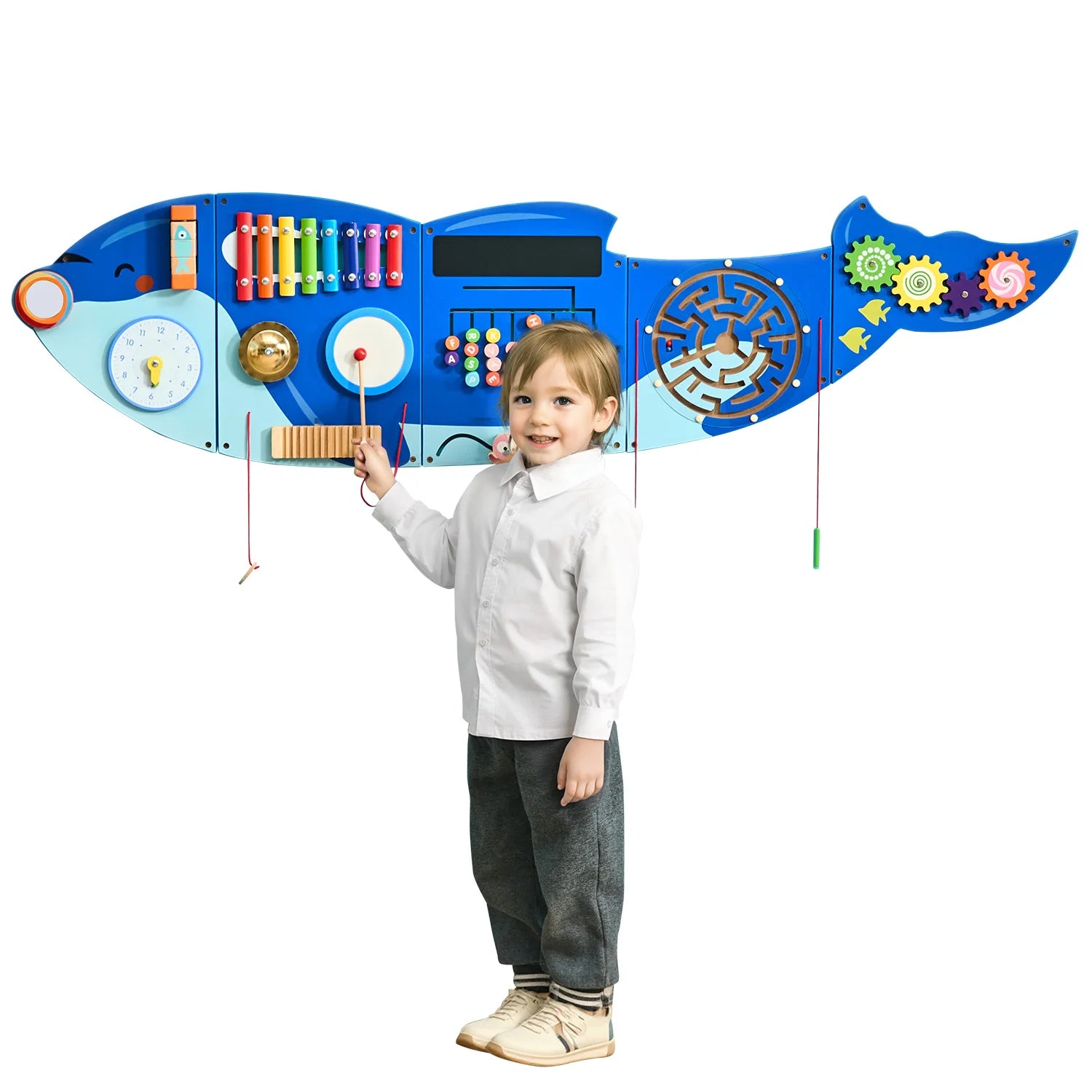 Orca Kids Busy Wall Board Toy
