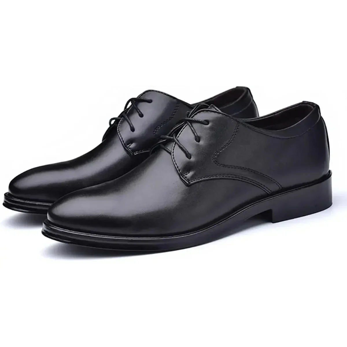 Men's Classic Matte Leather Oxford Shoes