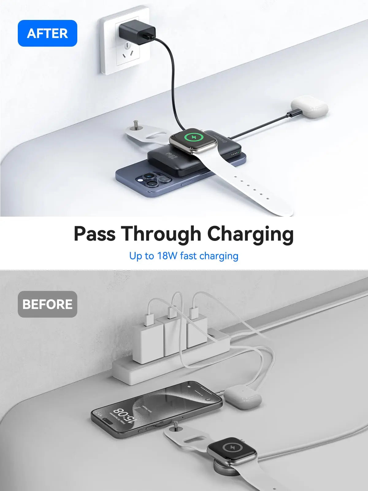 NEWDERY 10000mAh Magnetic Power Bank