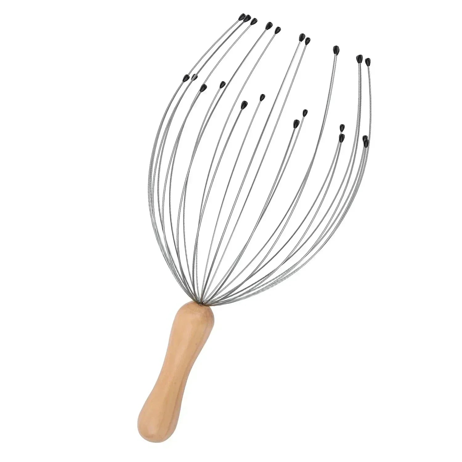 Octopus Head Massager with 24 Fingers