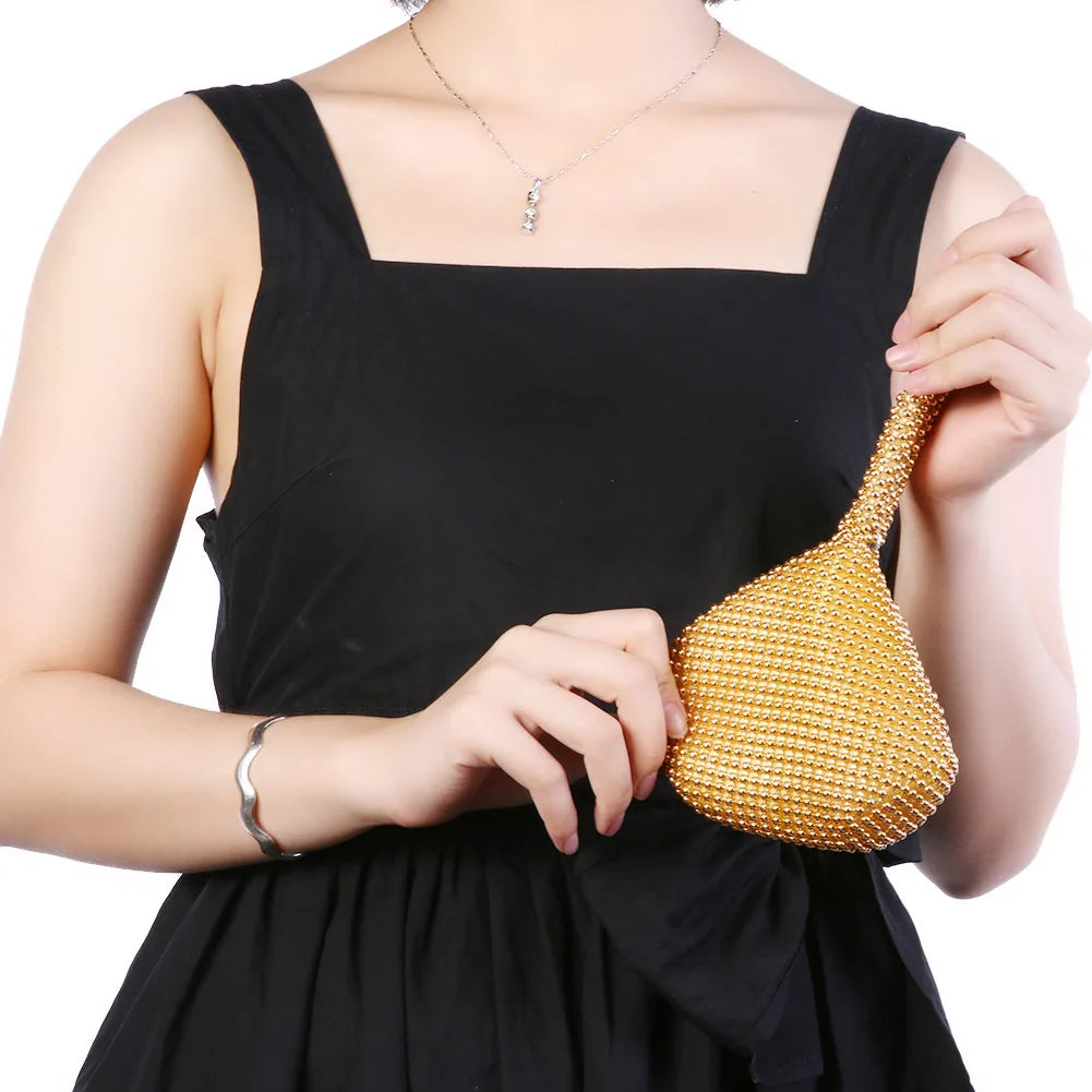 Fashion Irregular Clutch Wedding Purse