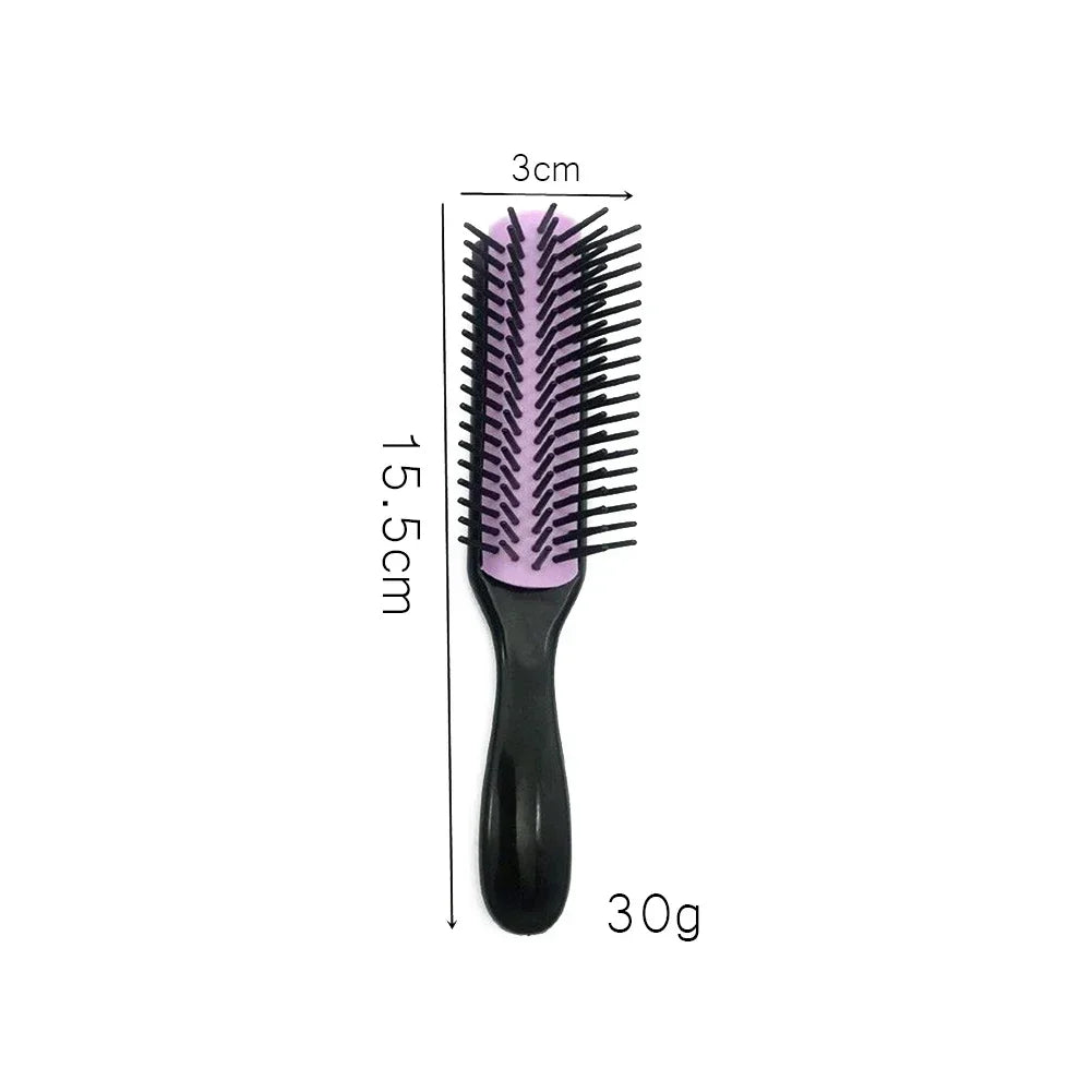 9-Row Detangling Hair Styling Brush