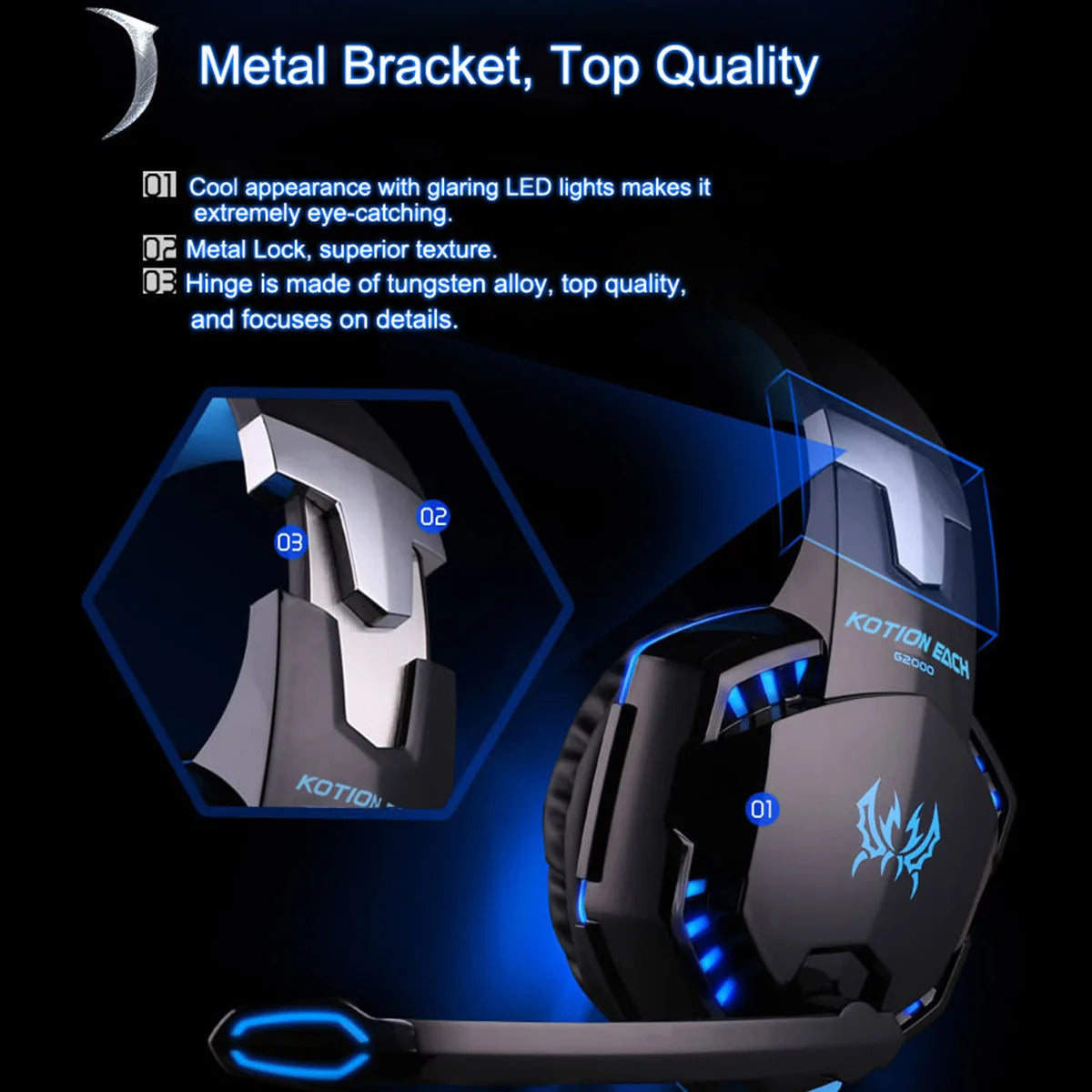 G2000 Stereo Wired Gaming Headset