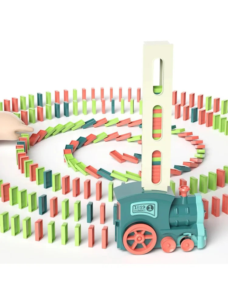 Domino Train Toy - Automatic Building Set