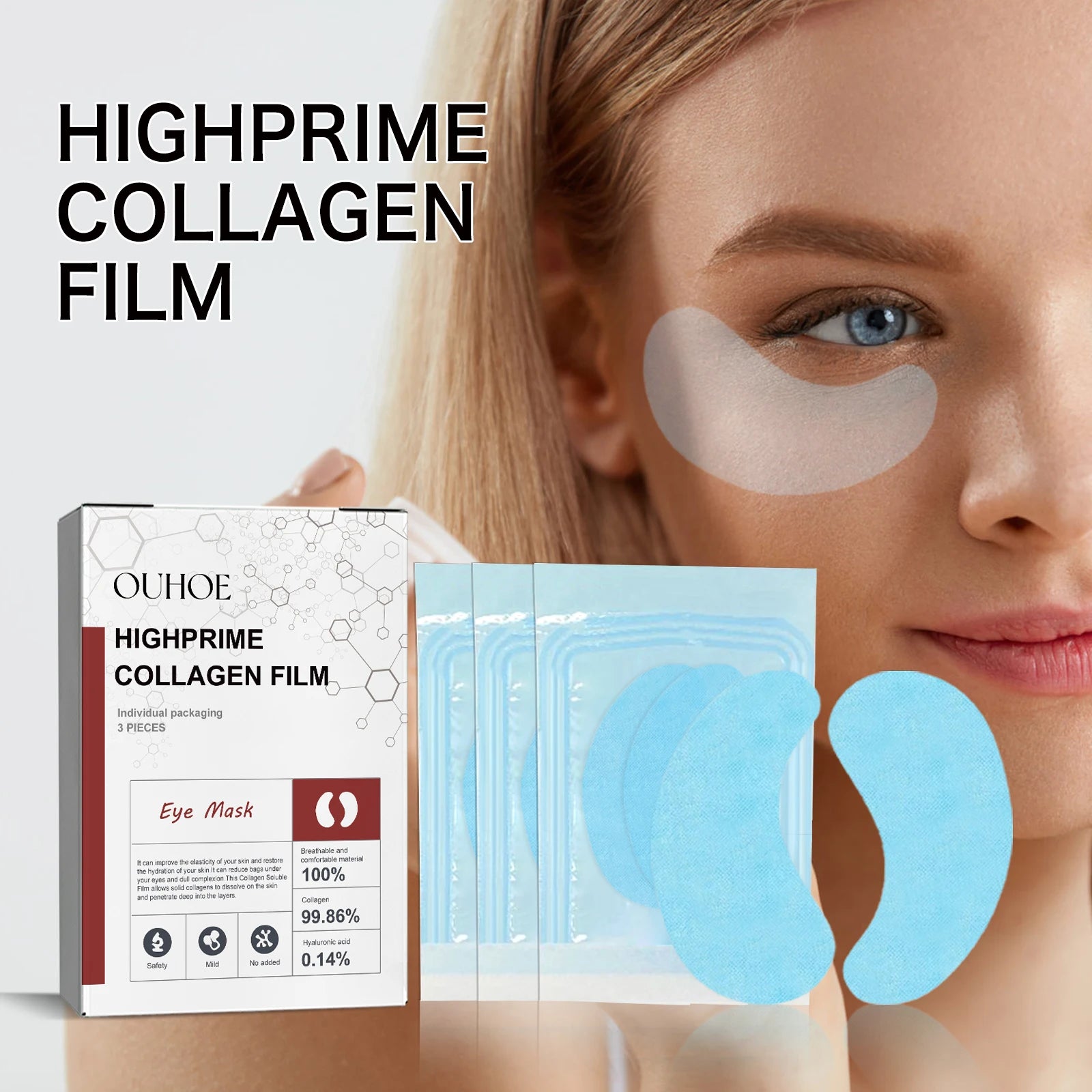 OUHOE Collagen Eye Mask – 1 Set