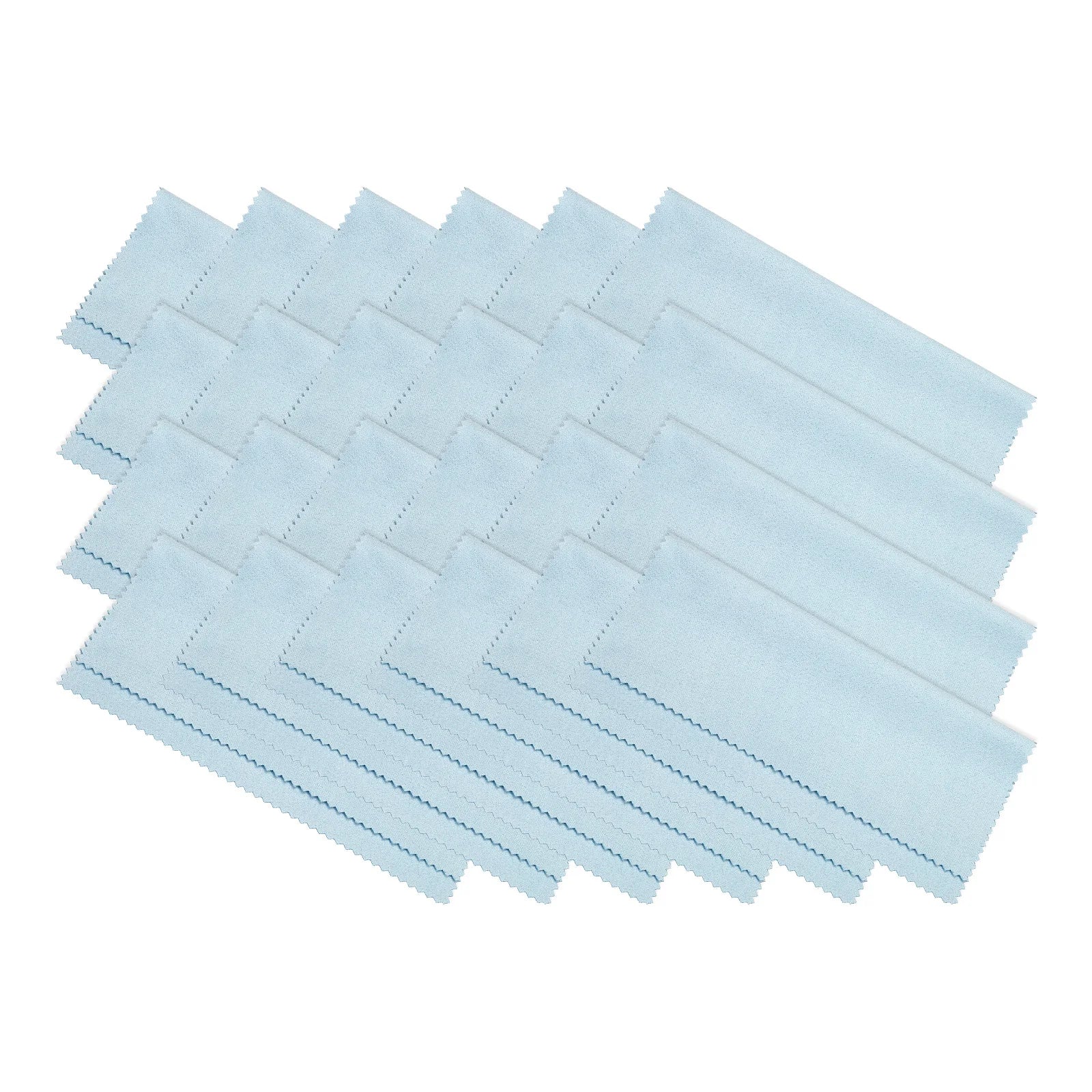 24Pcs Microfiber Glasses Cleaning Cloth
