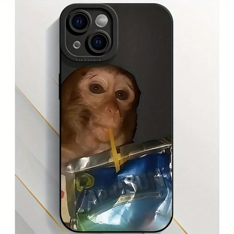 Monkey Caprisun Phone Case for iPhone