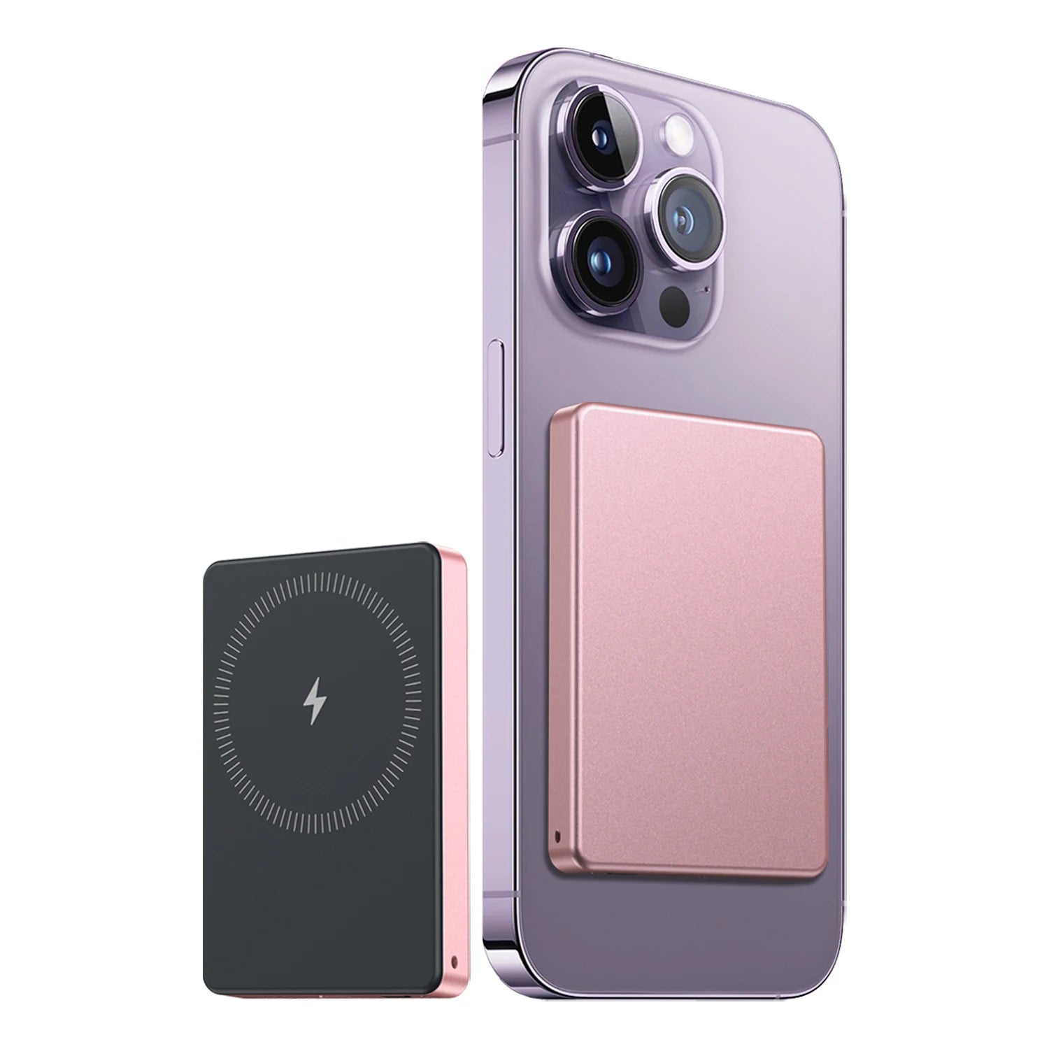 Magnetische 5000 mAh kabellose Powerbank USB-C