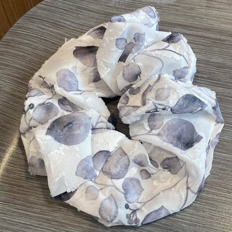 Elegant Satin Silk Hair Scrunchies