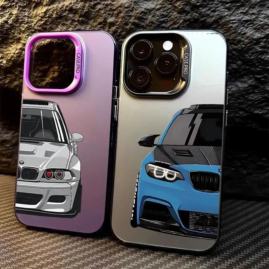 JDM Sports Car Matte Case for iPhone