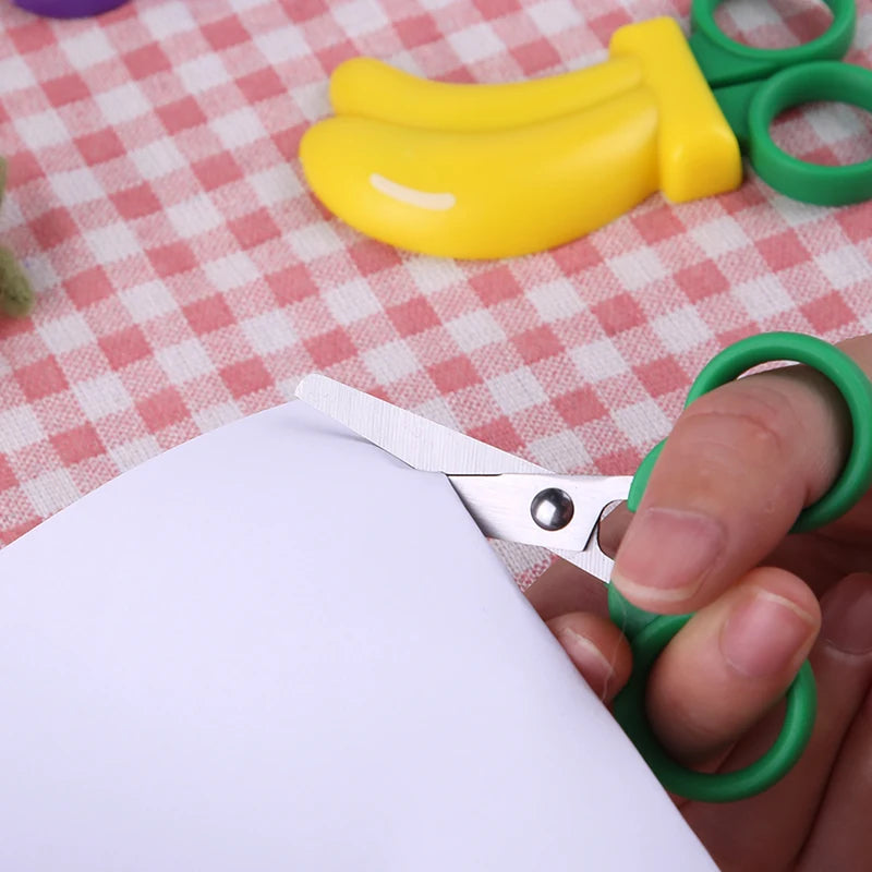 Fniiva Kids Fruit Shaped Safety Scissors