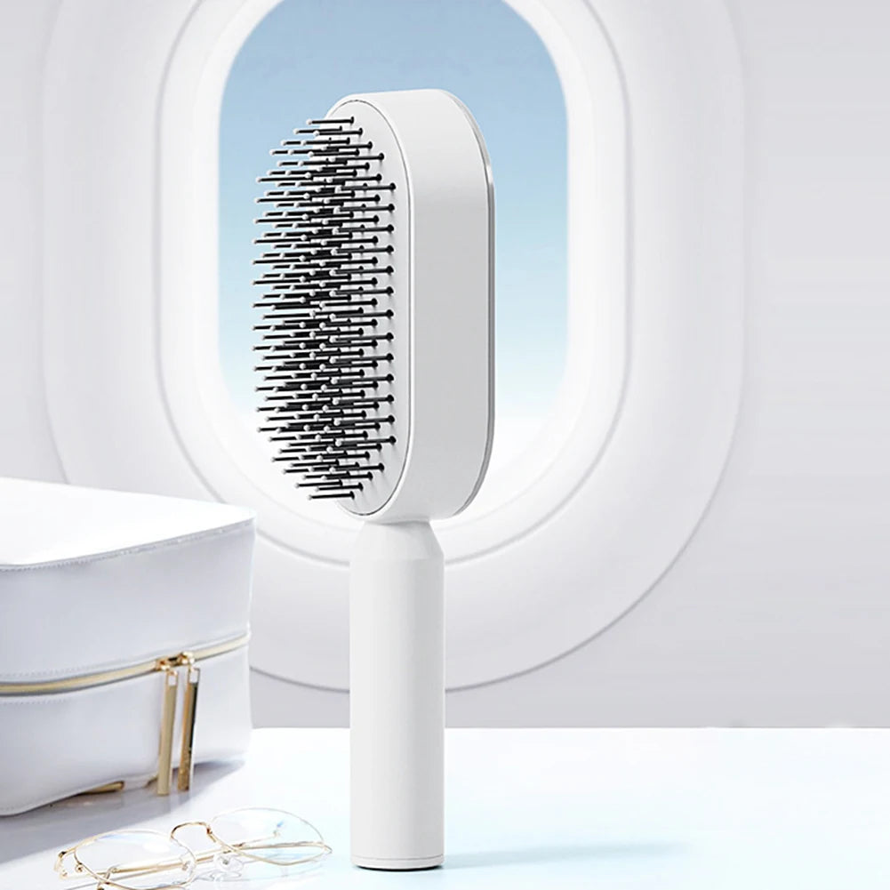 Self Cleaning Scalp Massage Hair Brush