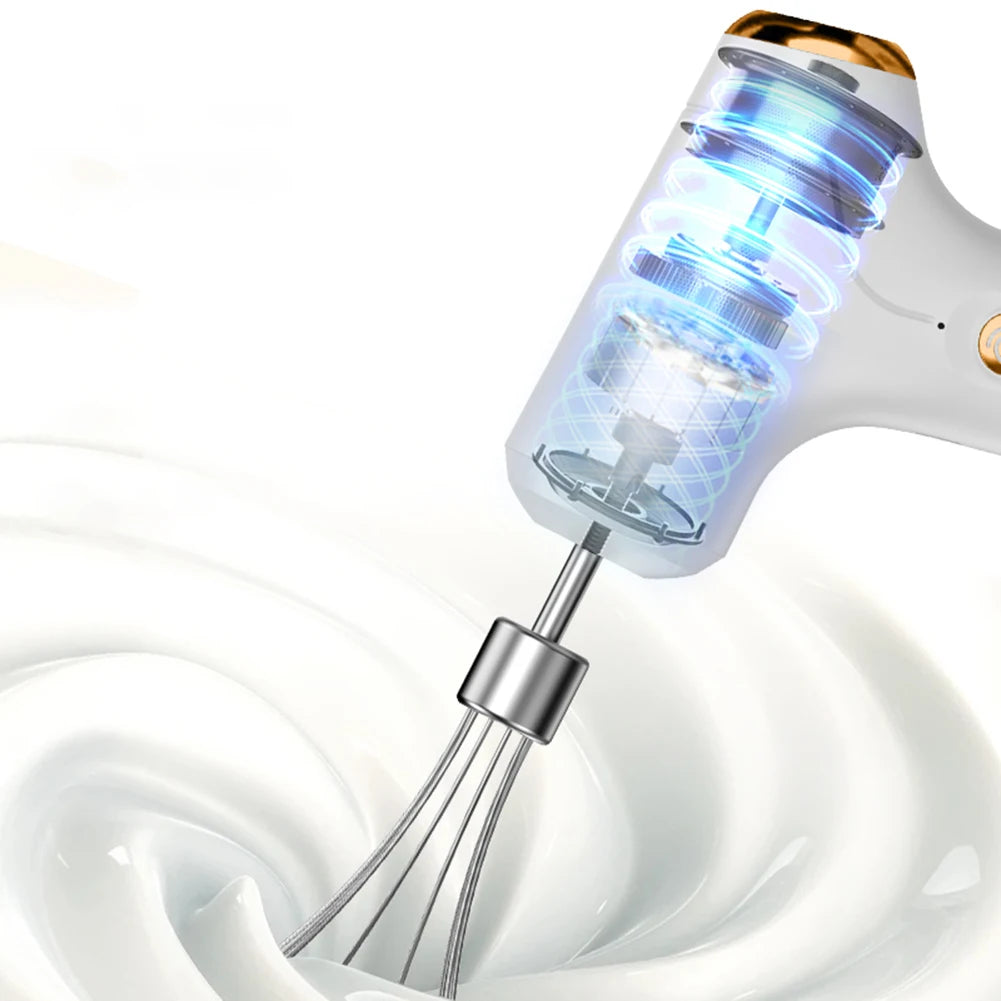 Mini USB Handmixer Schneebesen
