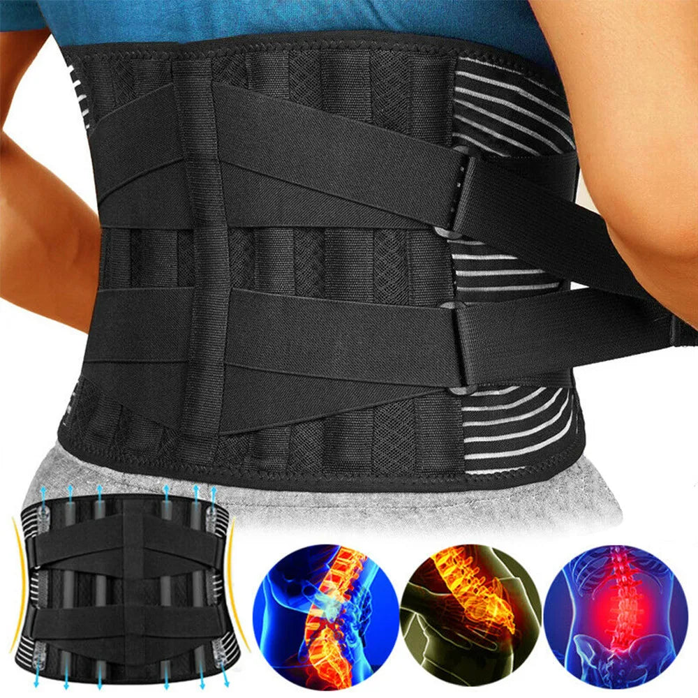 Adjustable Lumbar Support Back Belt