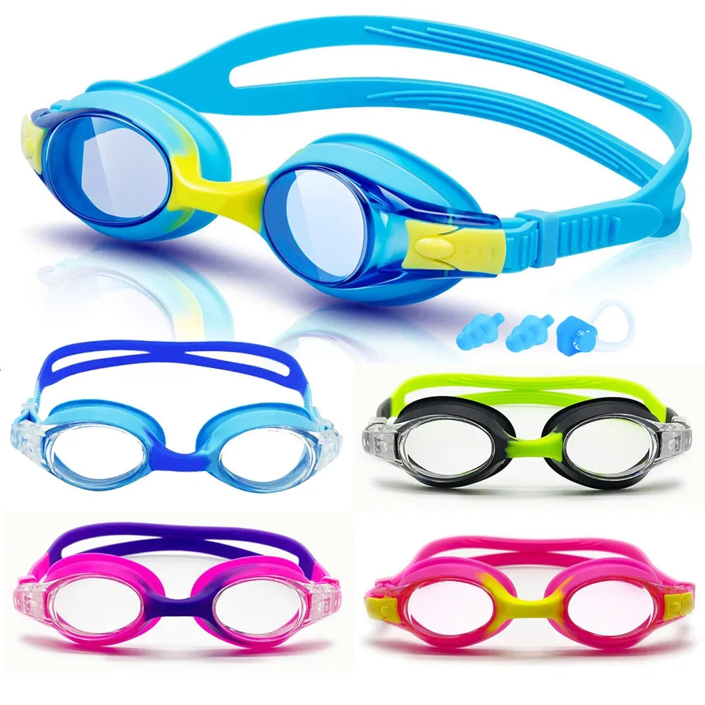 Schwimmbrille mit UV-Schutz für Kinder