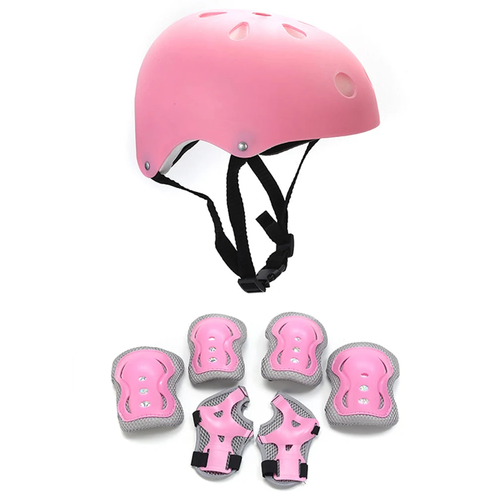 Kids Bike Helmet & Pad Set