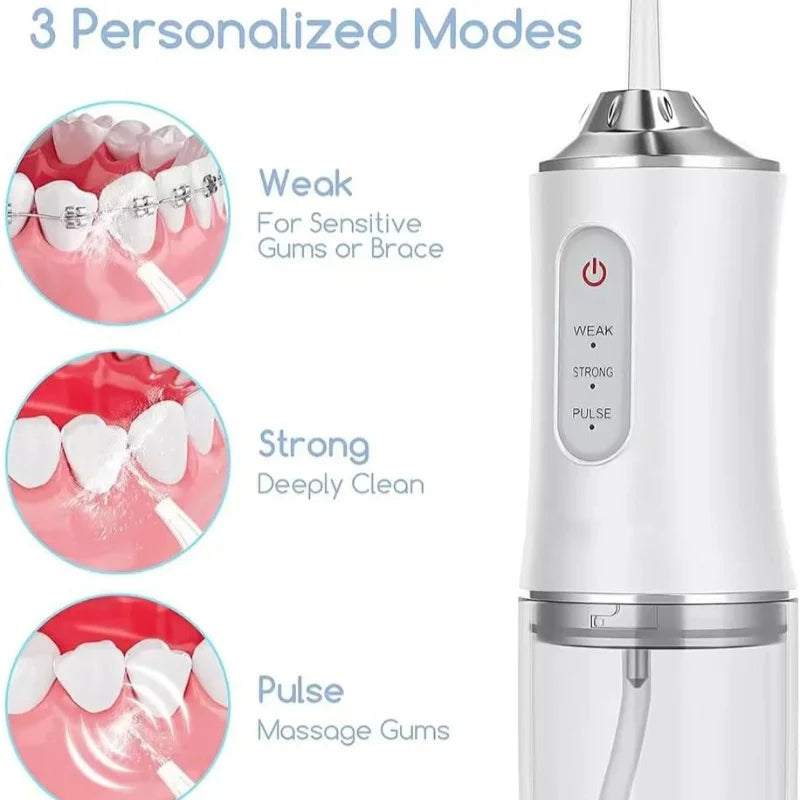 Cordless Dental Water Flosser IPX7 Pro