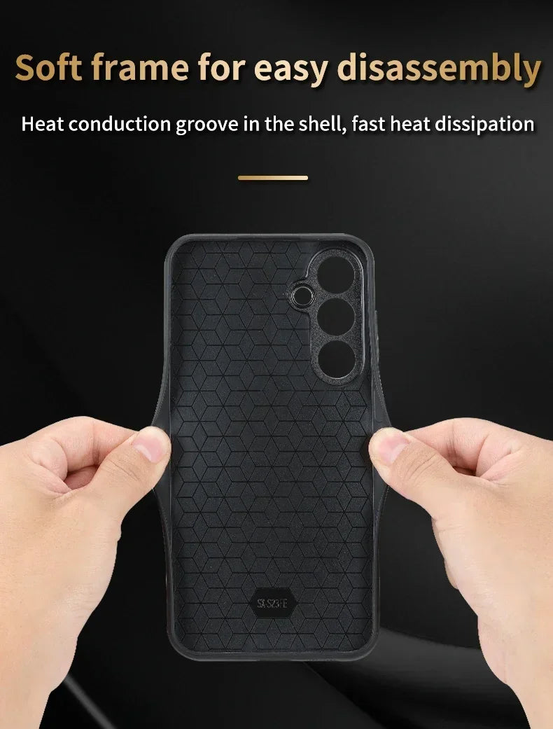 Luxury Leather Samsung Galaxy Case