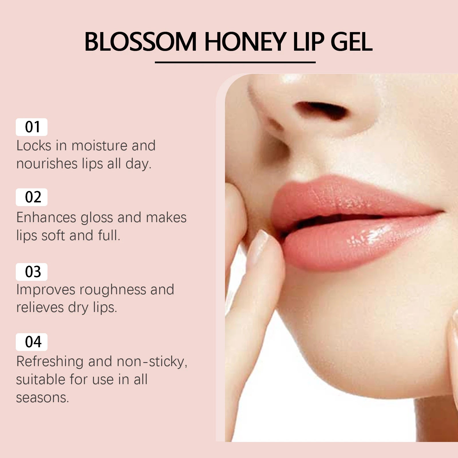 Vitamin E Sakura Lip Moisturizing Gel
