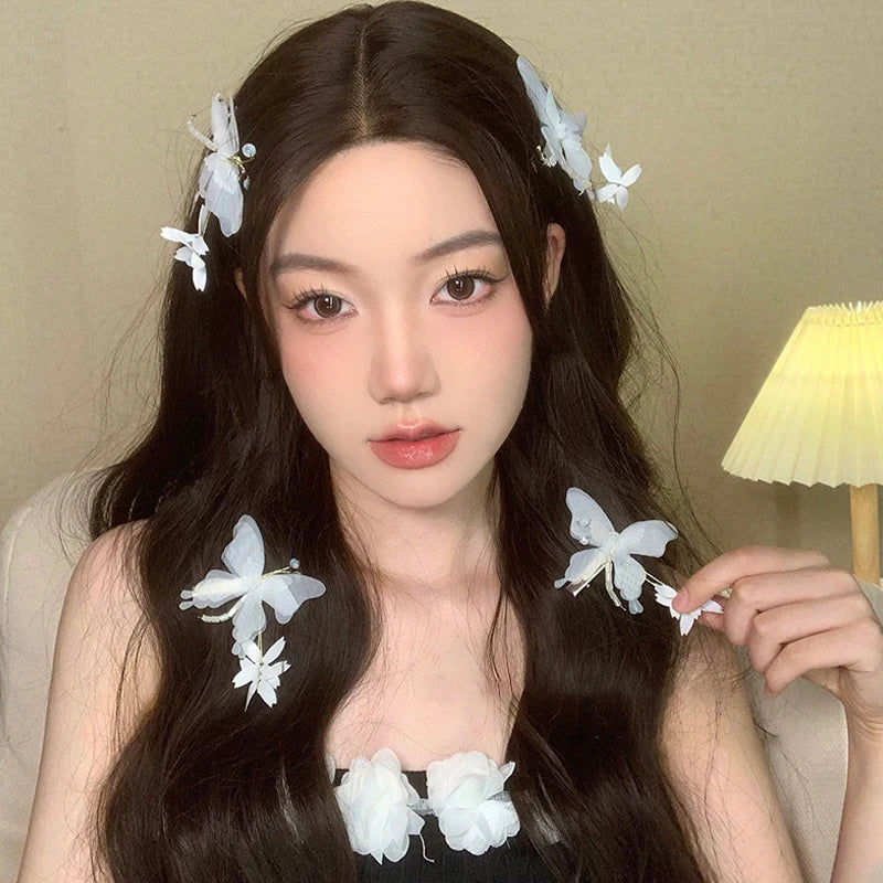 Spring Summer Fairy Butterfly Hairpin