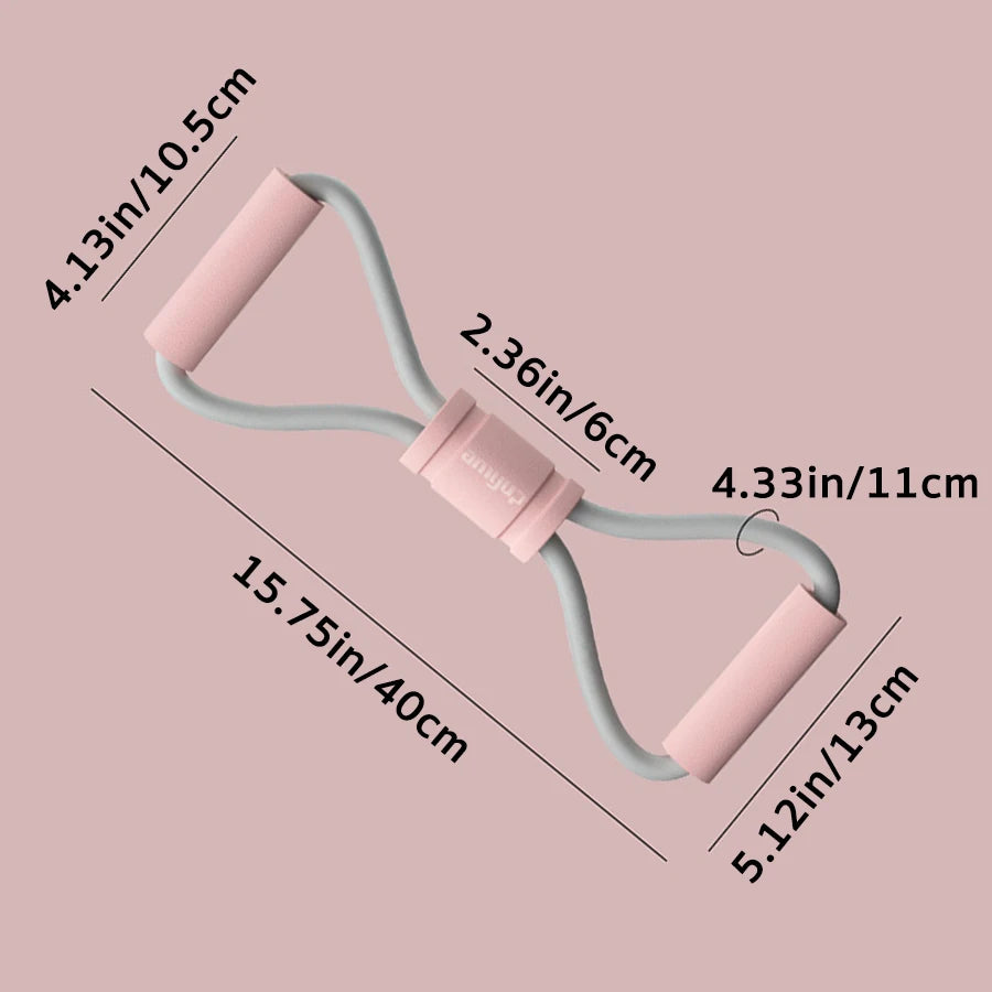 Widerstandsband in Form einer 8 für das Training