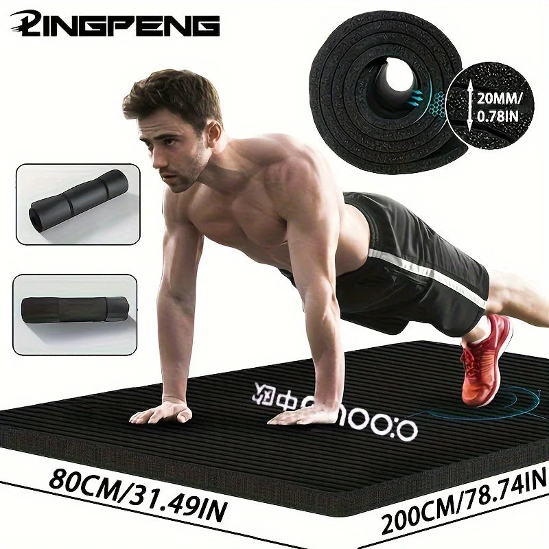 15/20mm Thick NBR Outdoor Yoga Mat