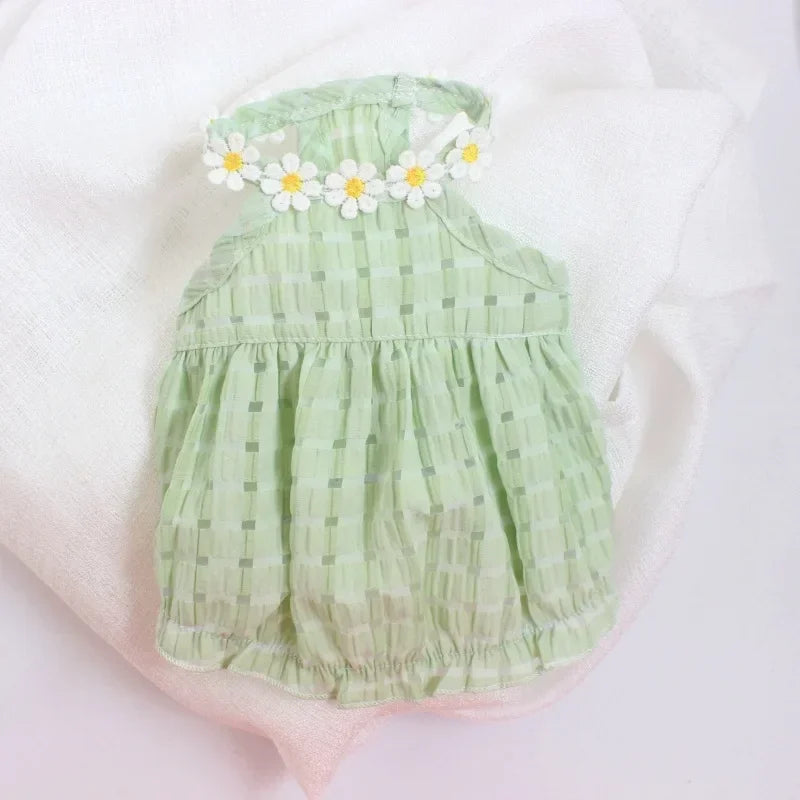 Daisy Summer Dress for Small Dogs