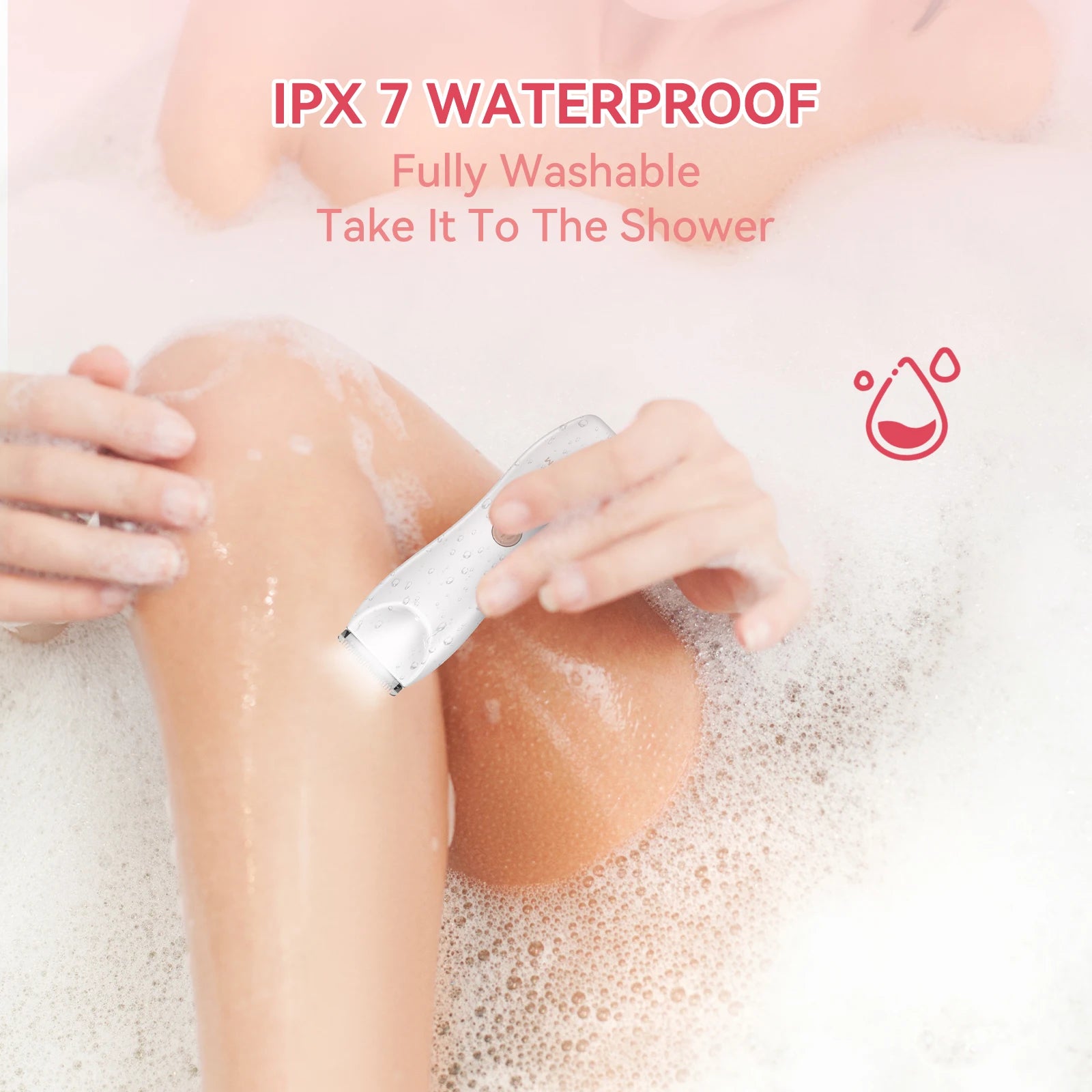 MAXGROOM 2-in-1 Electric Razor for Women