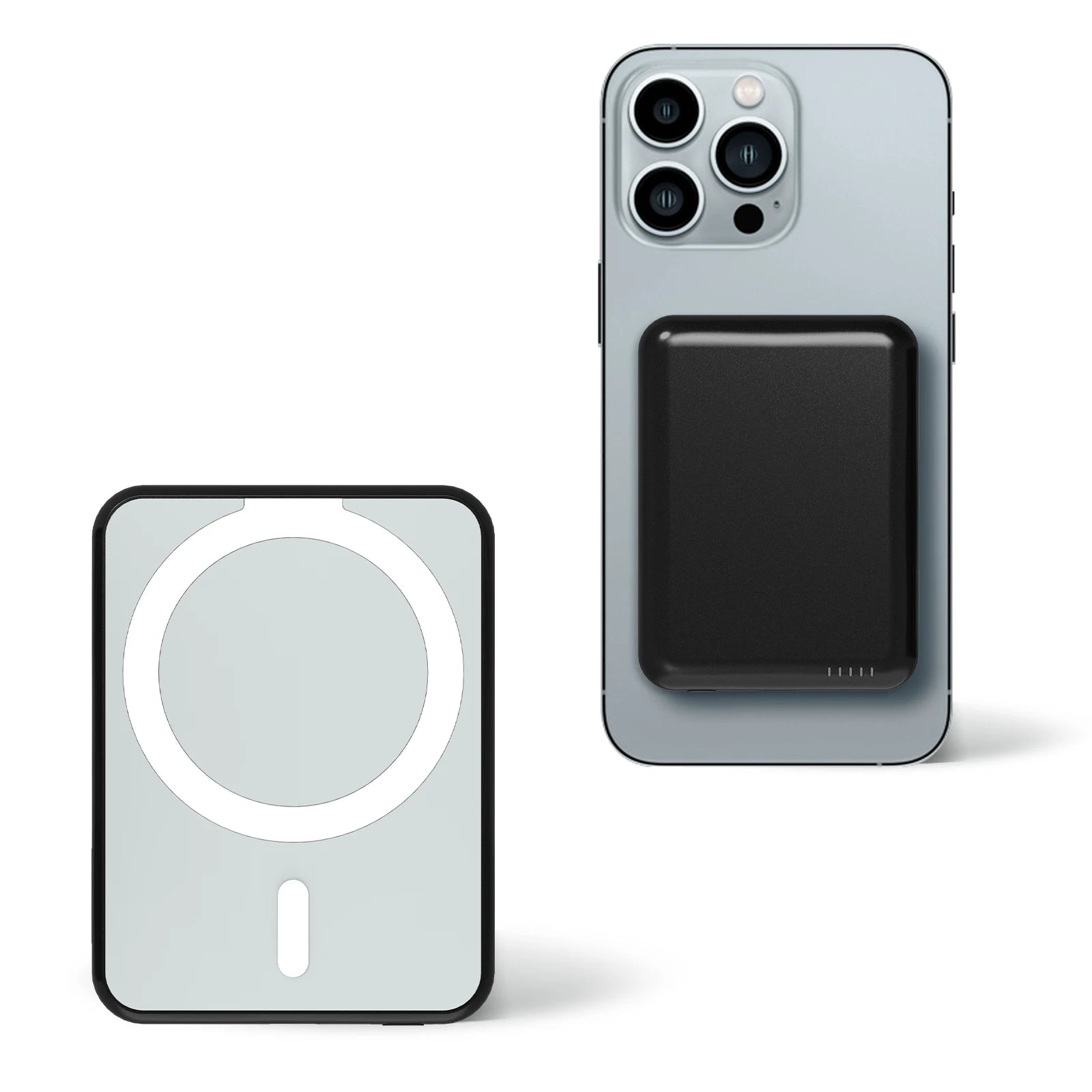 Magnetische kabellose 5000-mAh-Powerbank