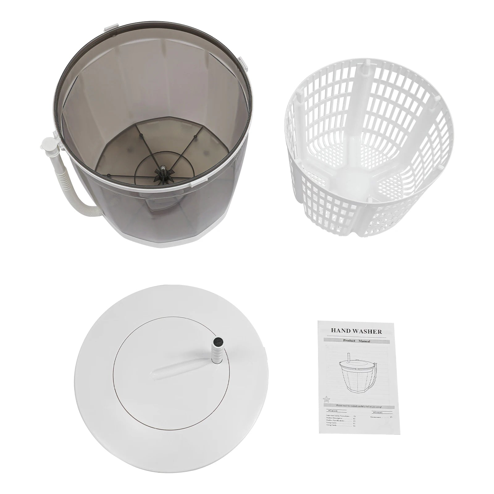 Manual Mini Washer & Spin Dryer