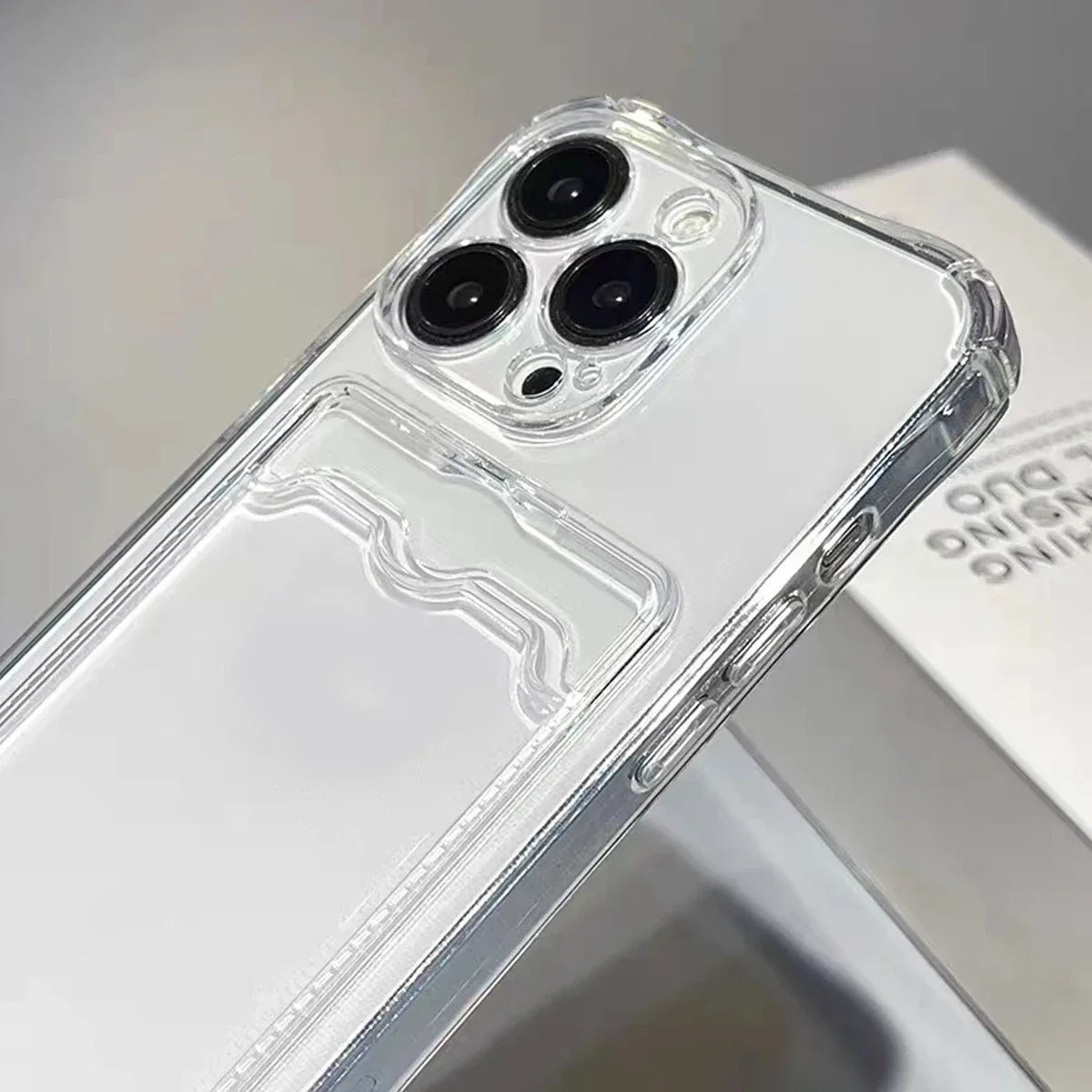 Shockproof Clear Silicone iPhone Case