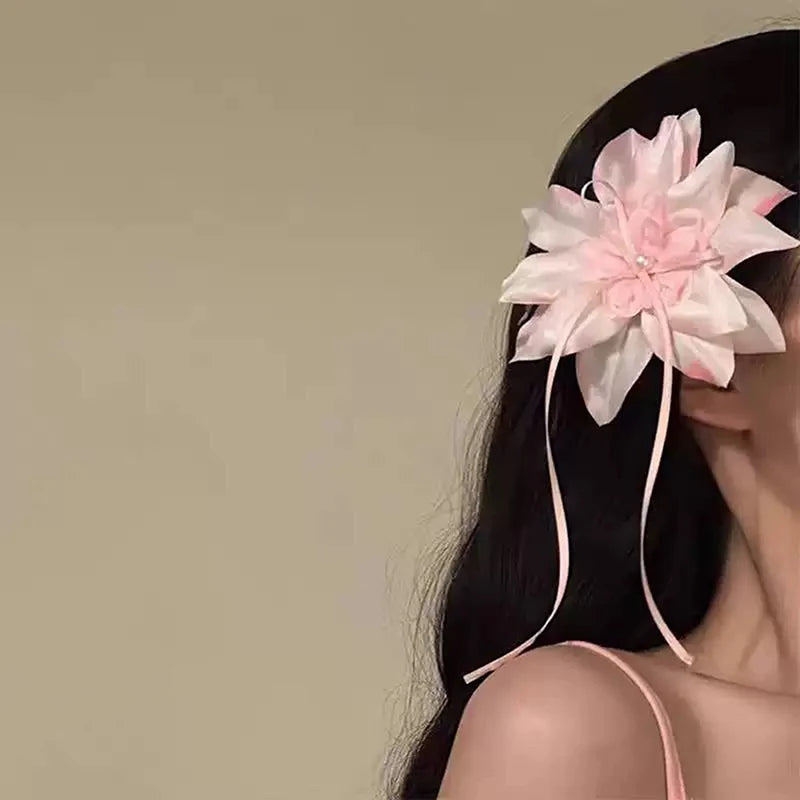 Boho Flower Hair Clips for Women Girls