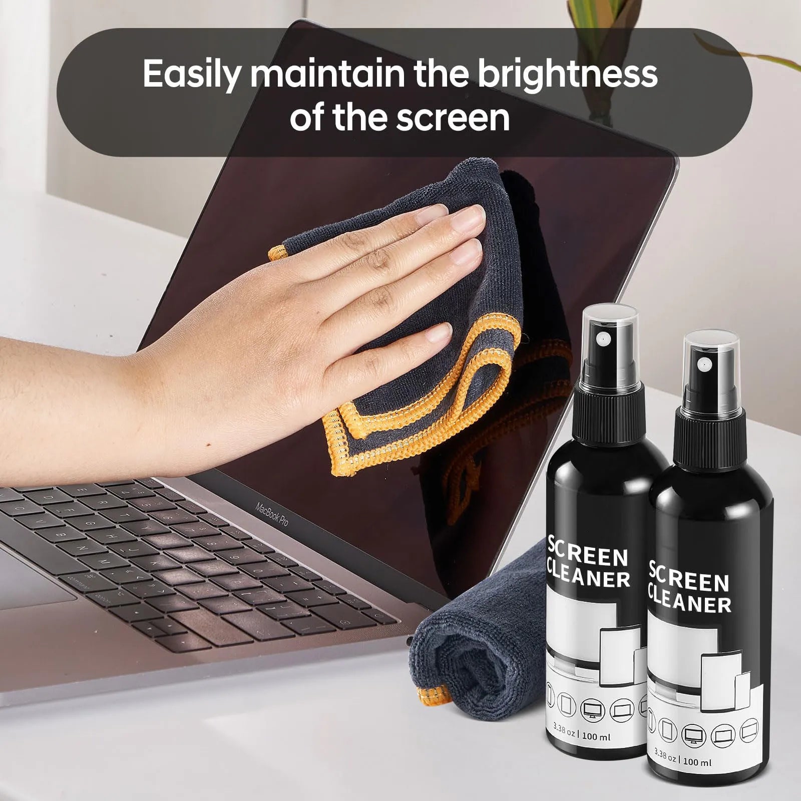 Screen & Glass Cleaner Spray Kit