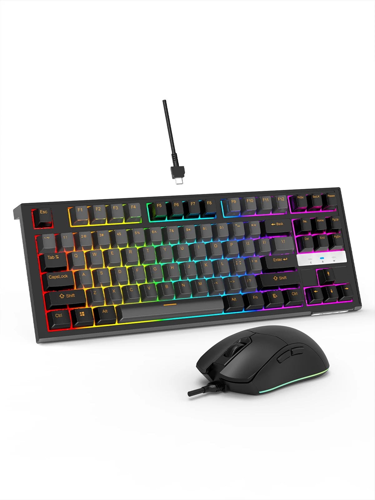 NPET K10V3 RGB Wired Gaming Keyboard
