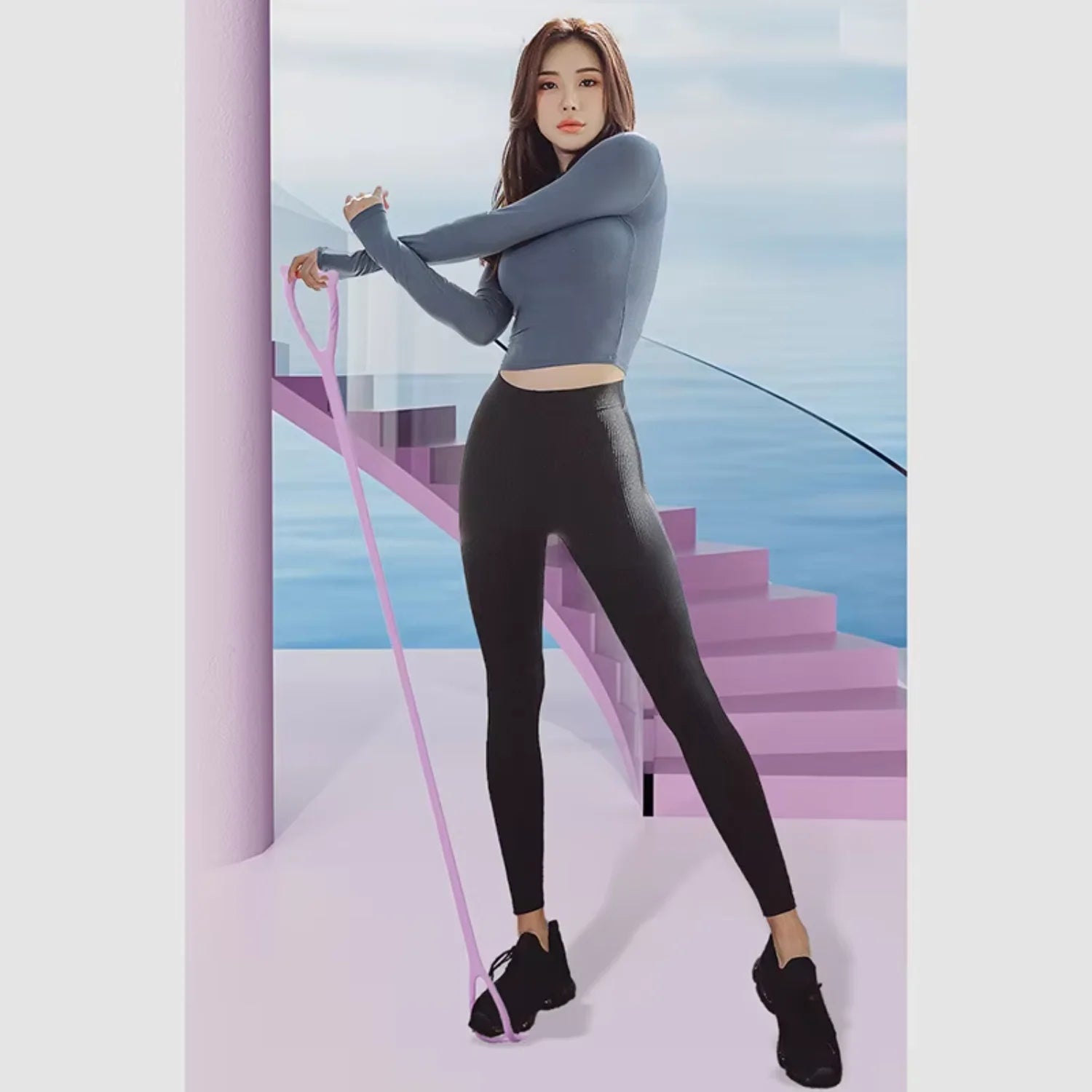 8-Figure Silicone Resistance Band