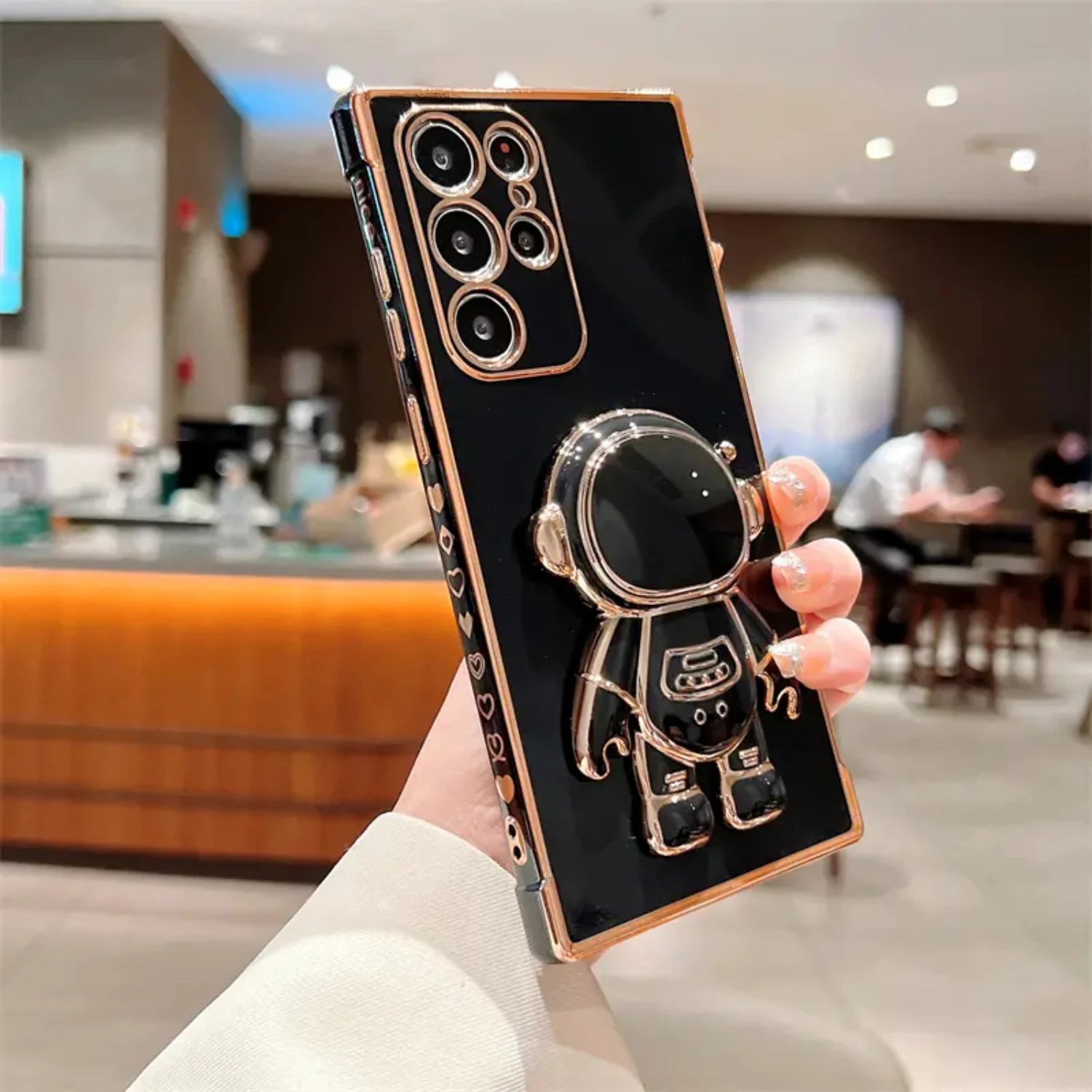 Astronaut Electroplating Galaxy Ultra Case